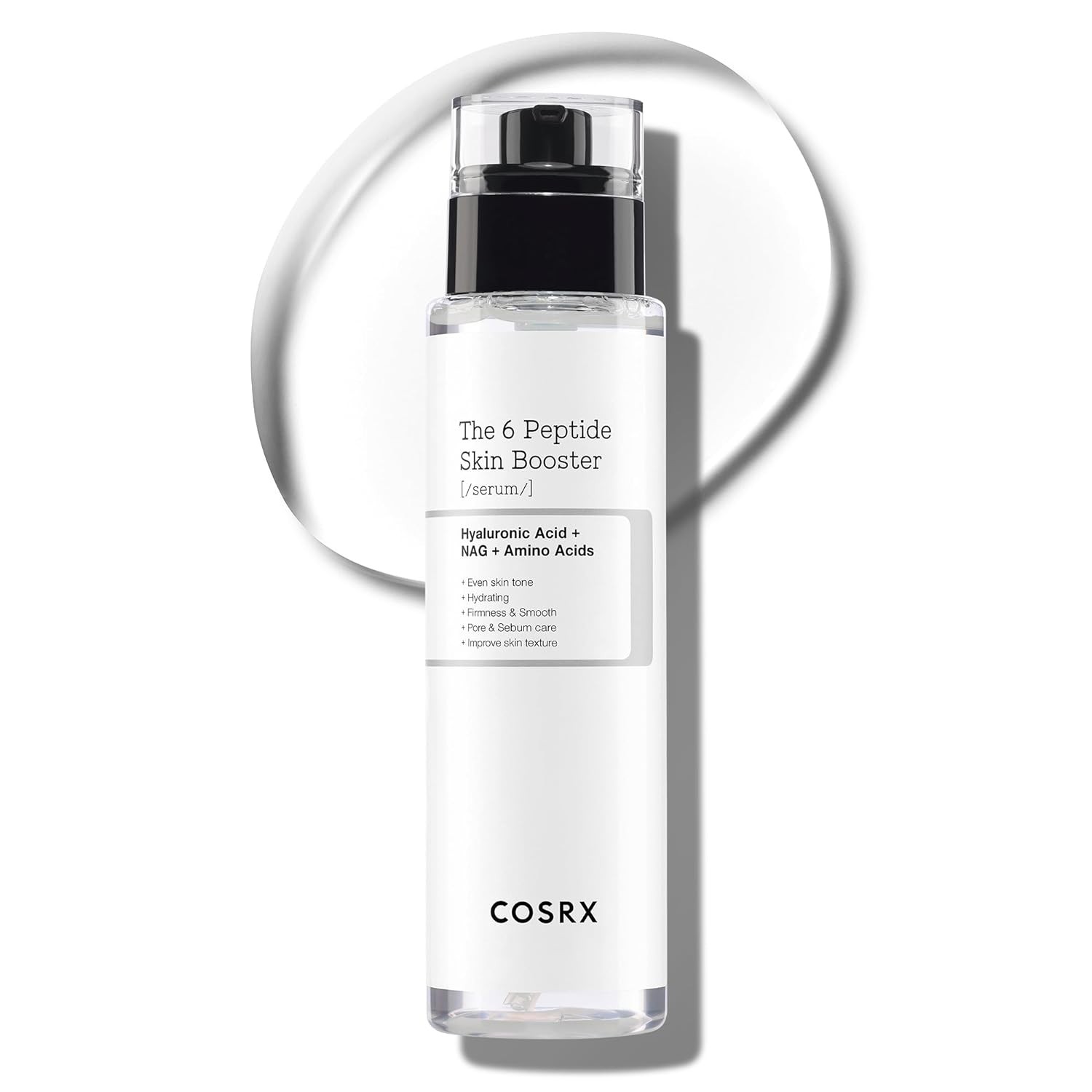 COSRX 6X Peptide Collagen Booster Toner Serum, Niacinamide & Hyaluronic Acid Skin Renewal Boosting Facial Essence for All Skin Types, Korean Skin Care, Paraben Free, 150mL/5.07 Fl.Oz